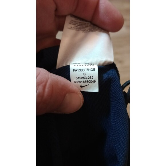 Nike Dri Fit Hot Jacket Mens Small 1/4 Zip Windbreaker Zipped Pocket Pullover - Picture 11 of 16